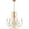 Quoizel Cabry Chandelier 8 Lights Brushed Weathered Br CBR5028BWS - alternate 1